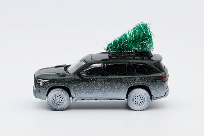DiecastTalk x GCD 1/64 Christmas Special Toyota Sequoia TRD PRO Ornament