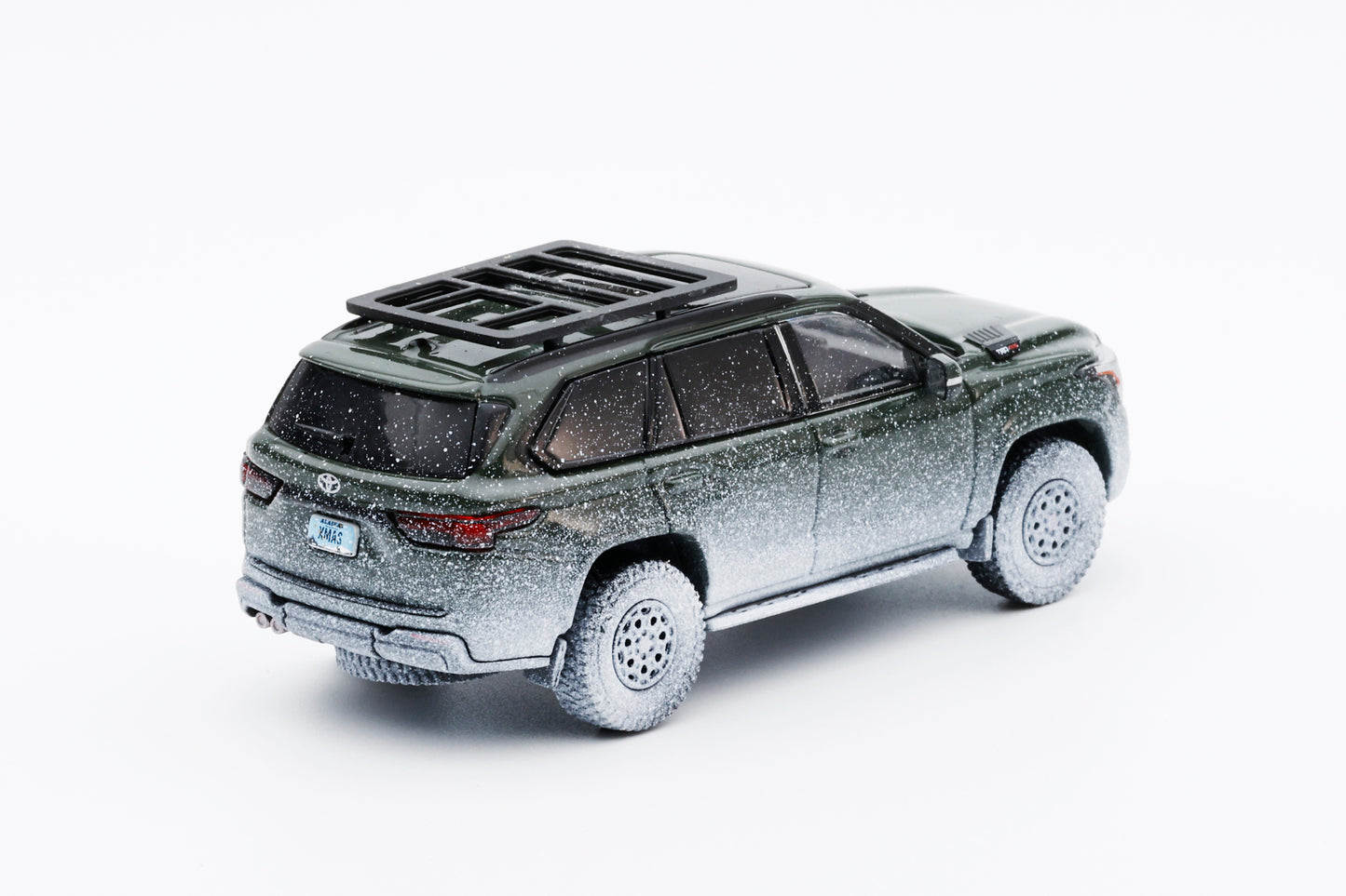 DiecastTalk x GCD 1/64 Christmas Special Toyota Sequoia TRD PRO Ornament