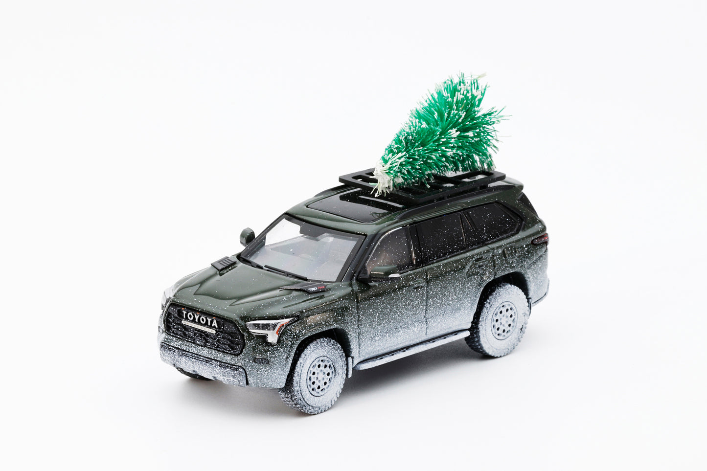 DiecastTalk x GCD 1/64 Christmas Special Toyota Sequoia TRD PRO Ornament