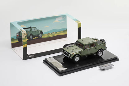 Shadow Pro 1:64 Lamborghini LM002 (Red/ Green)