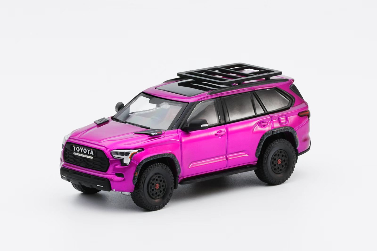 GCD 1:64 Toyota Sequoia TRD PRO (Chrome Purple/ Silver) – DiecastTalk