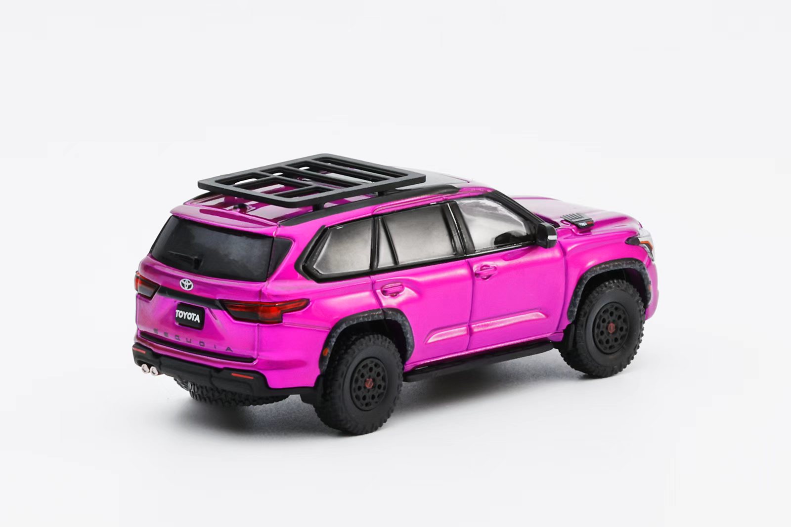 GCD 1:64 Toyota Sequoia TRD PRO (Chrome Purple/ Silver) – DiecastTalk