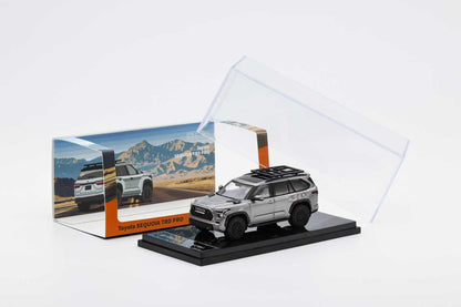 GCD 1:64 Toyota Sequoia TRD PRO (Chrome Purple/ Silver)