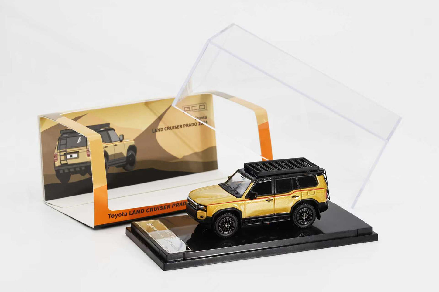 GCD 1:64 Toyota Land Cruiser 250 Gold