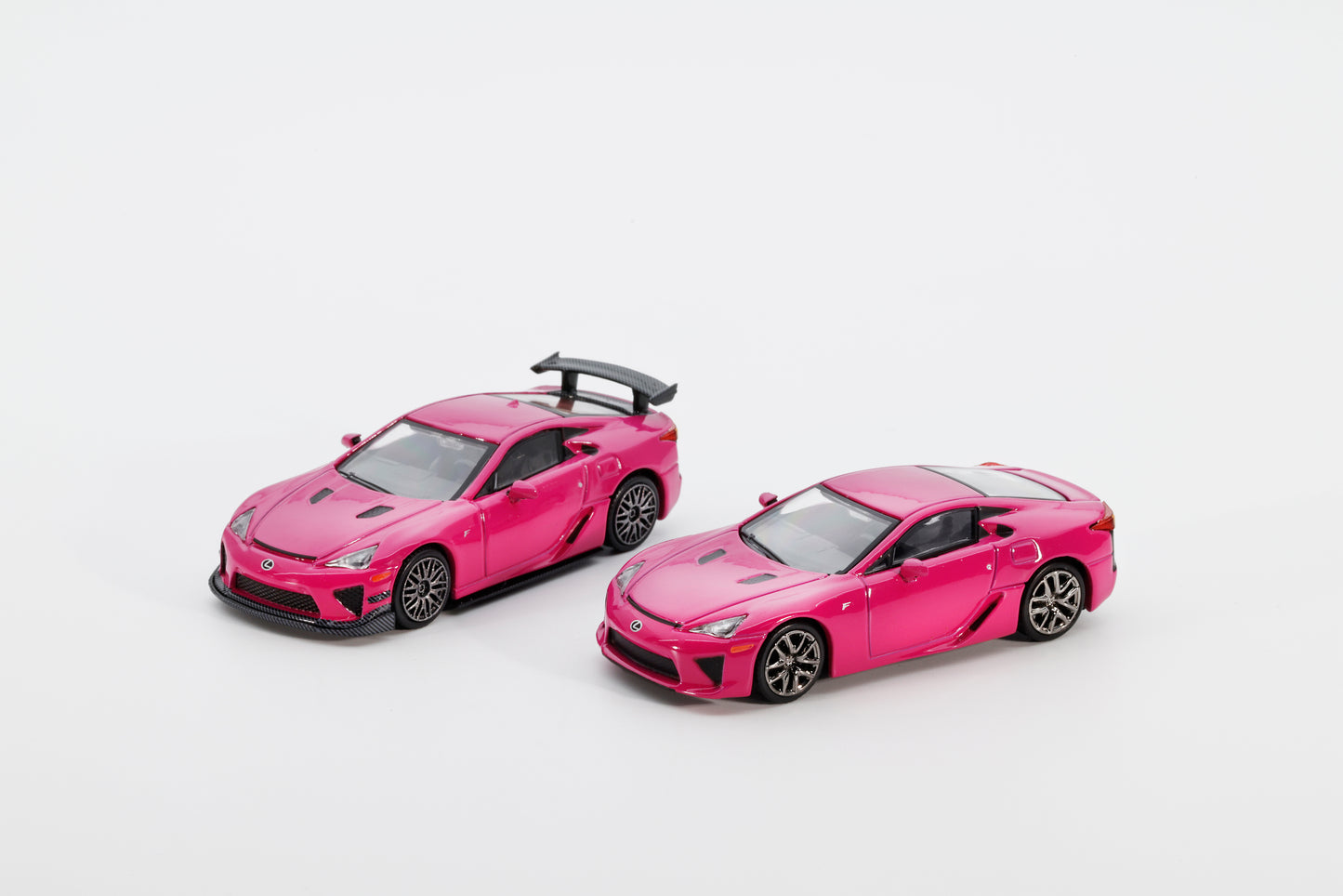 DiecastTalk Exclusive GCD 1:64 Lexus LFA Valentine's Day Special Set