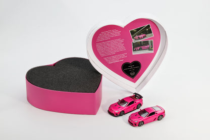 DiecastTalk Exclusive GCD 1:64 Lexus LFA Valentine's Day Special Set