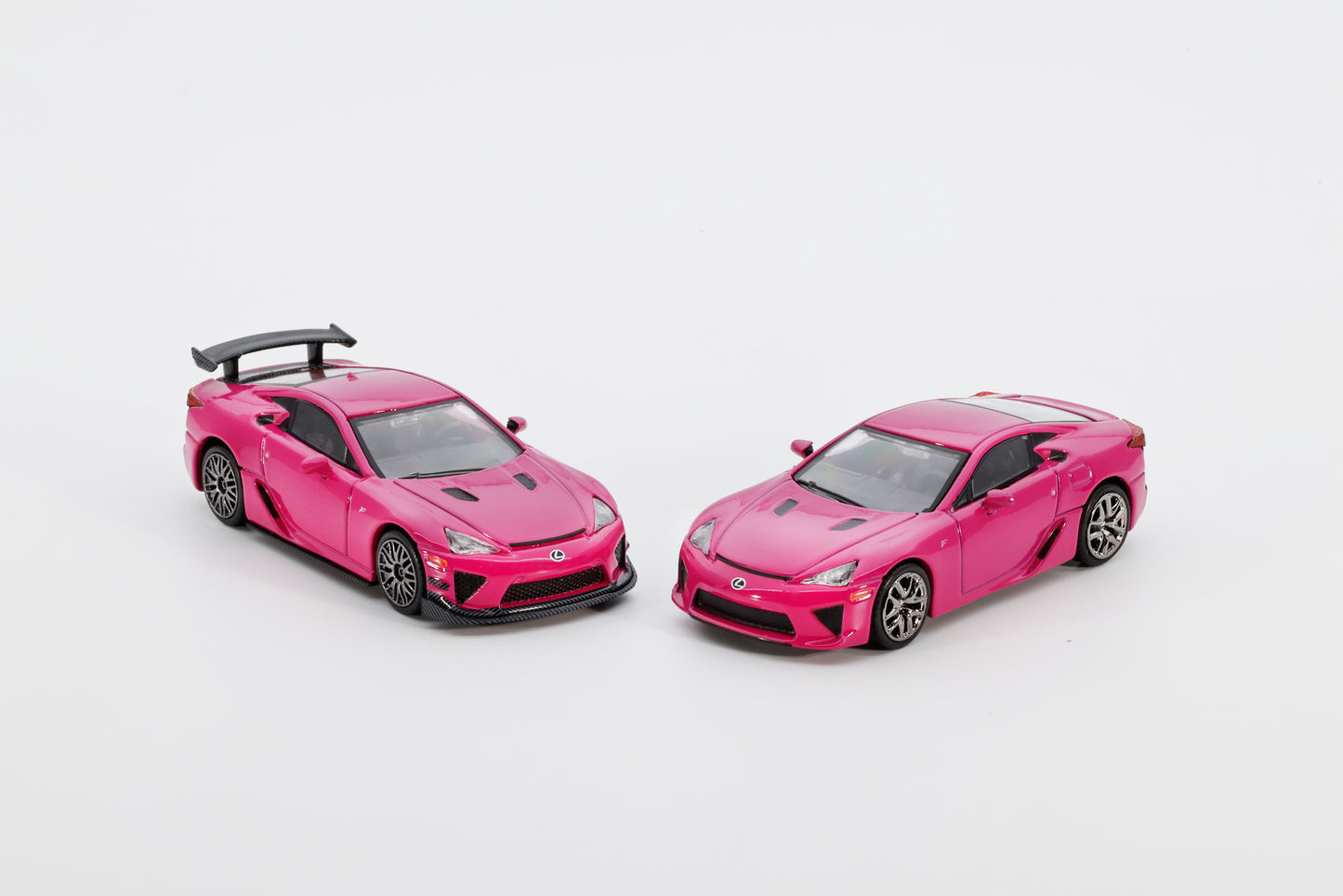 DiecastTalk Exclusive GCD 1:64 Lexus LFA Valentine's Day Special Set