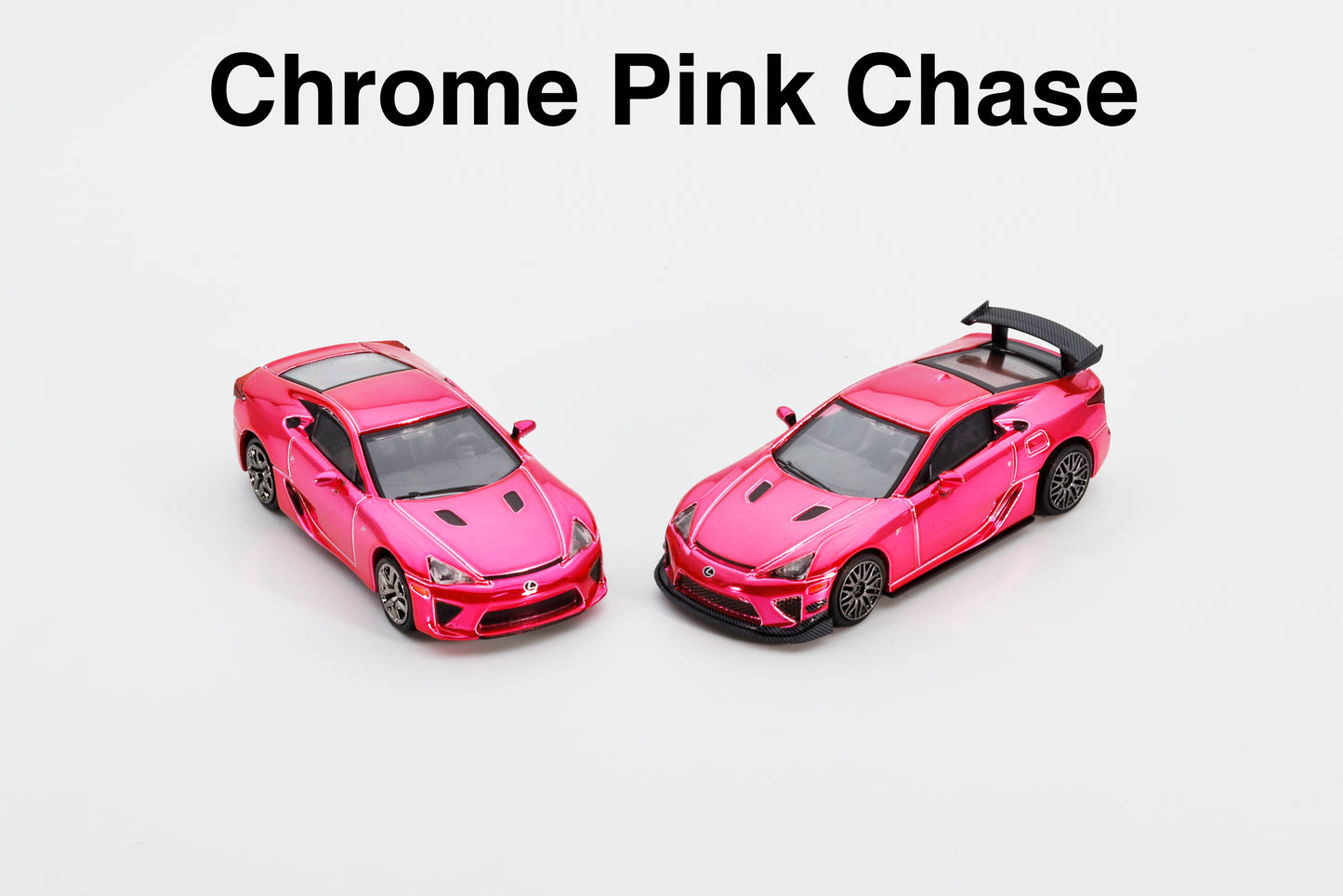 DiecastTalk Exclusive GCD 1:64 Lexus LFA Valentine's Day Special Set