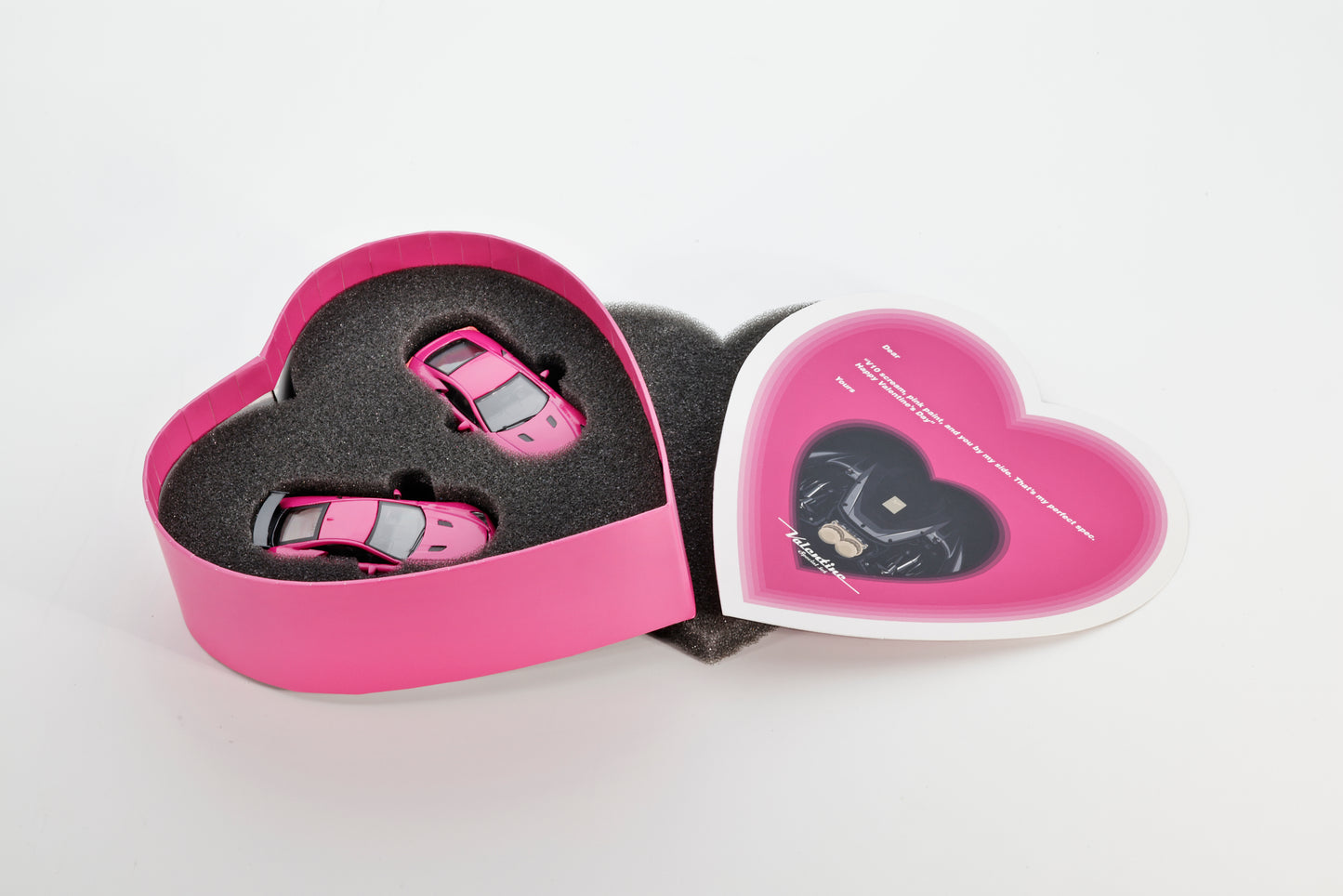 DiecastTalk Exclusive GCD 1:64 Lexus LFA Valentine's Day Special Set