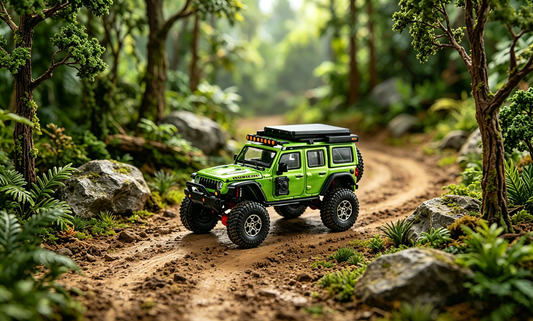 GCD 1:64 Jeep Wrangler Acid Green