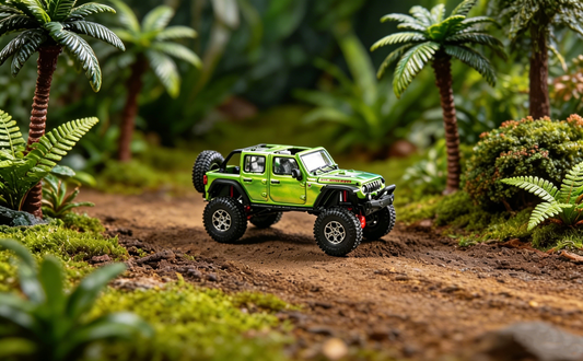 GCD 1:64 Jeep Wrangler Acid Green