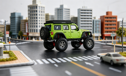 GCD 1:64 Jeep Wrangler Acid Green
