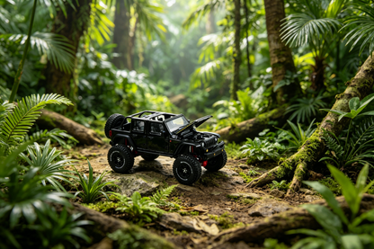 GCD 1:64 Jeep Wrangler Black