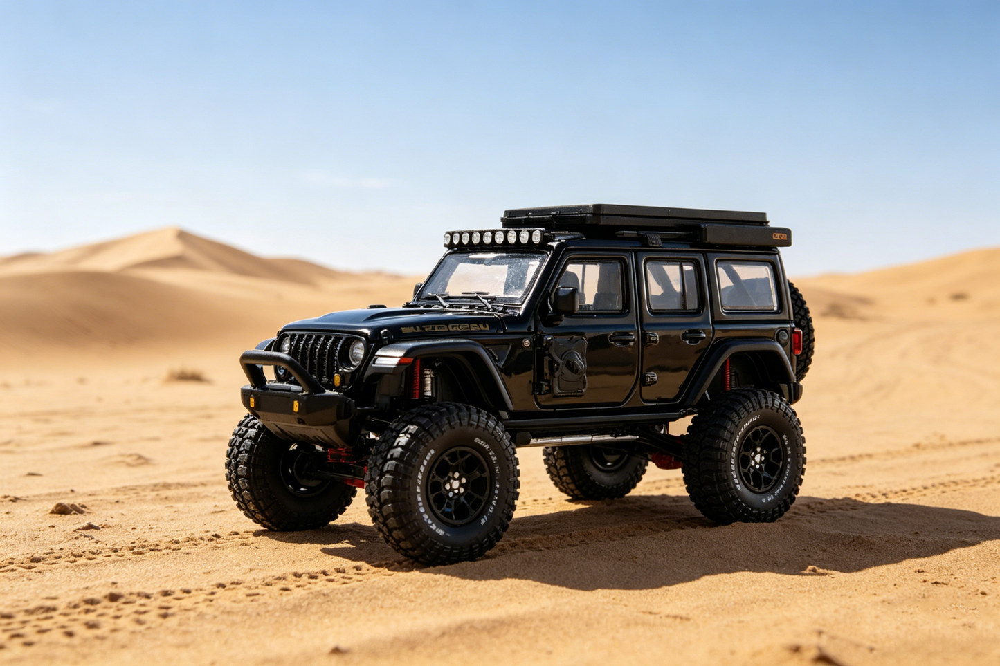 GCD 1:64 Jeep Wrangler Black