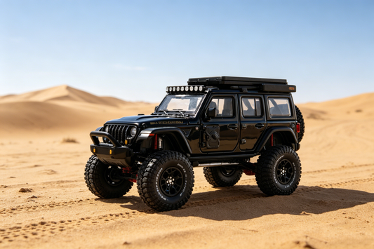 GCD 1:64 Jeep Wrangler Black