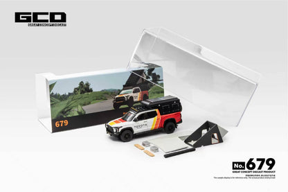 GCD 1:64 Toyota Tundra Camper with accessories TRD Livery