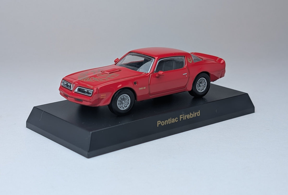 KYOSHO 1:64 USA Sports Car Minicar Collection Pontiac Firebird (Red)
