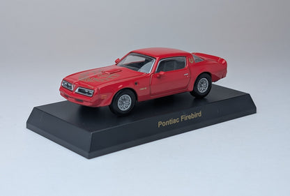 KYOSHO 1:64 USA Sports Car Minicar Collection Pontiac Firebird (Red)