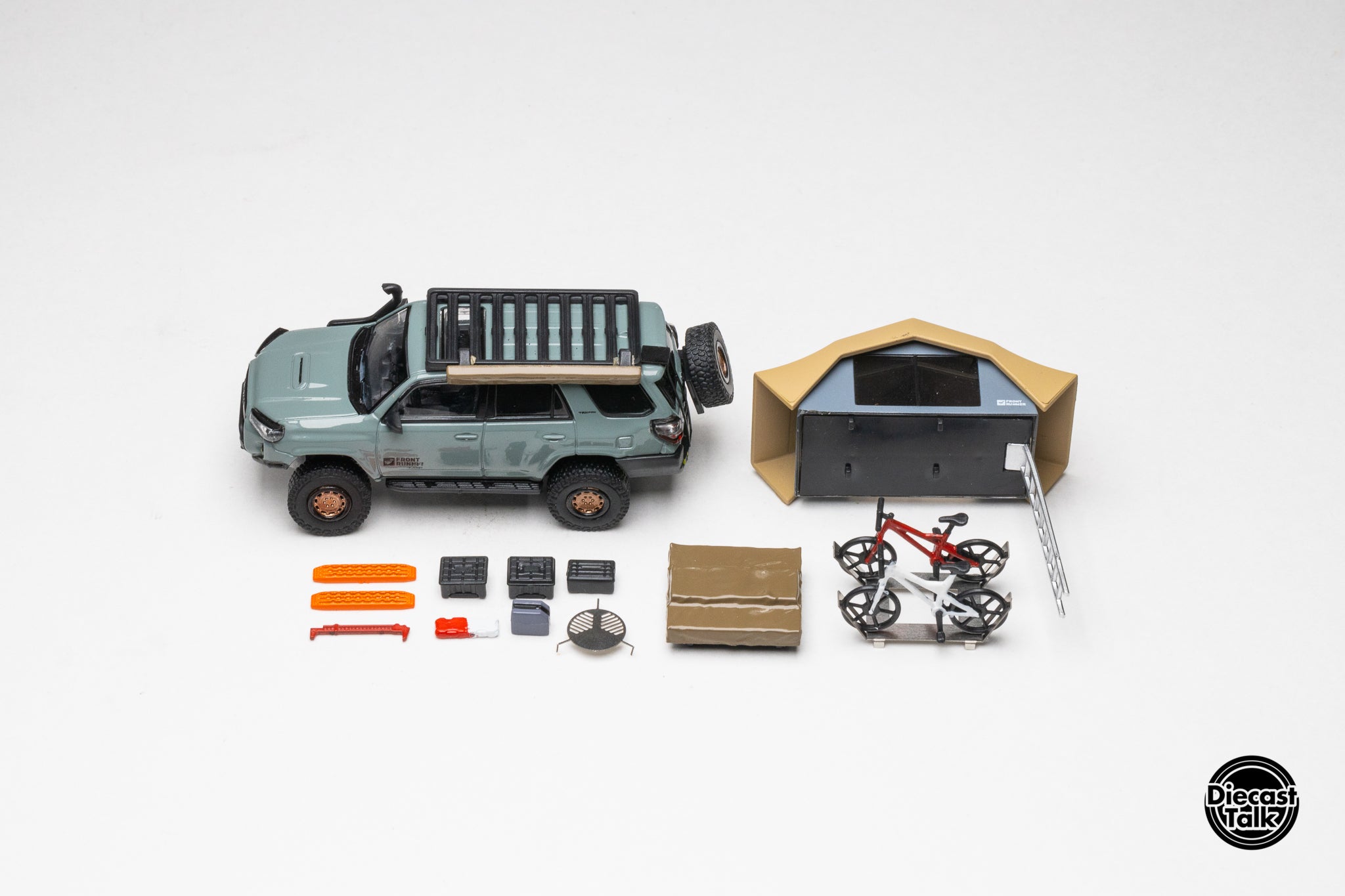 DiecastTalk x Front Runner 1/64 Toyota 4Runner TRD PRO Overland Lunar