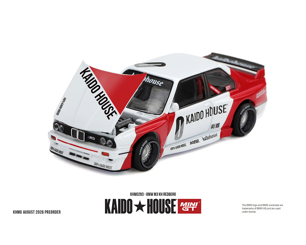 Kaido House x Mini GT 1:64 BMW M3 KH REDBORO