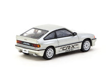 Load image into Gallery viewer, Tarmac Works 1/64 HONDA Ballade Sports MUGEN CR-X PRO Silver with Tarmac Cards - GLOBAL64