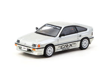 Load image into Gallery viewer, Tarmac Works 1/64 HONDA Ballade Sports MUGEN CR-X PRO Silver with Tarmac Cards - GLOBAL64