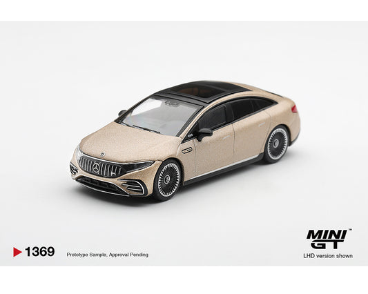 Mini GT 1:64 Mercedes-AMG EQS 53 Gold- Limited Edition