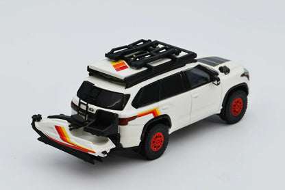GCD 1:64 Toyota Sequoia TRD PRO with Jet Ski & Accessories Beige Color
