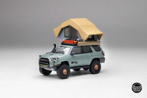 DiecastTalk x Front Runner 1/64 Toyota 4Runner TRD PRO Overland Lunar Rock Ltd 1008 pcs