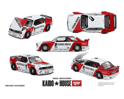 Kaido House x Mini GT 1:64 BMW M3 KH REDBORO