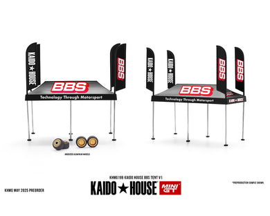 (Preorder) Kaido House x Mini GT 1:64 Kaido House BBS Tent V1
