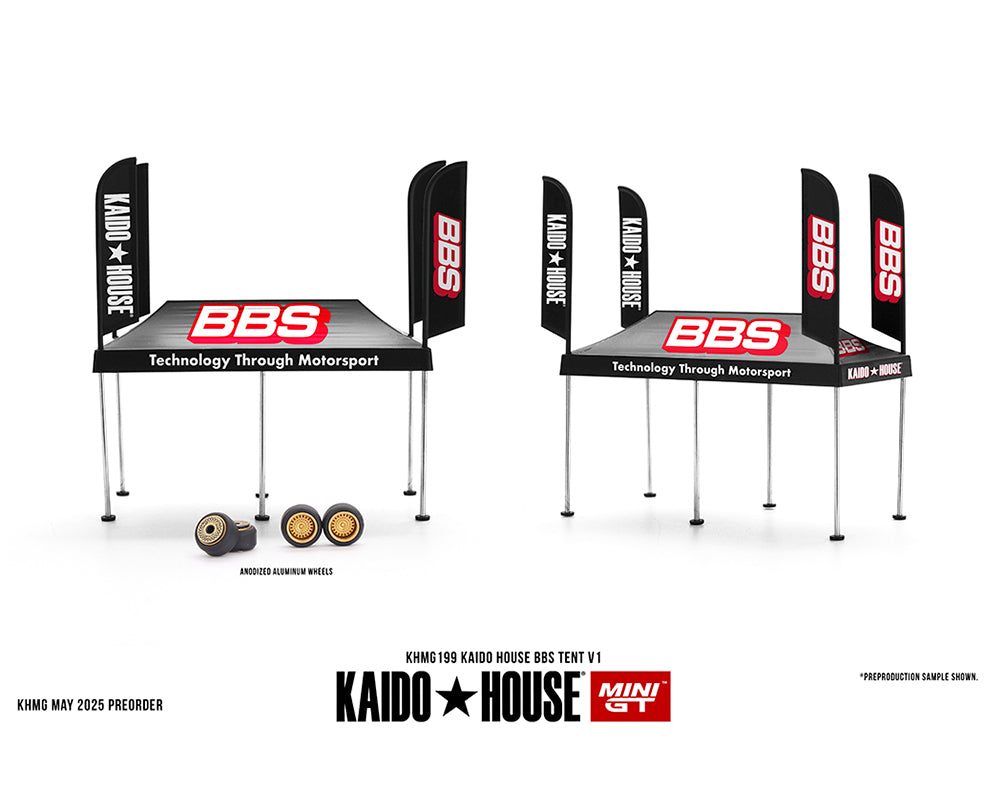 (Preorder) Kaido House x Mini GT 1:64 Kaido House BBS Tent V1