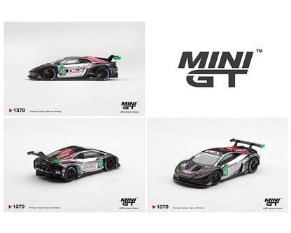 Mini GT 1:64 Lamborghini Huracan GT3 EVO2 #45 DEX Wayne Taylor Racing 2025 IMSA Chevrolet Grand Prix Class Winner – Limited Edition