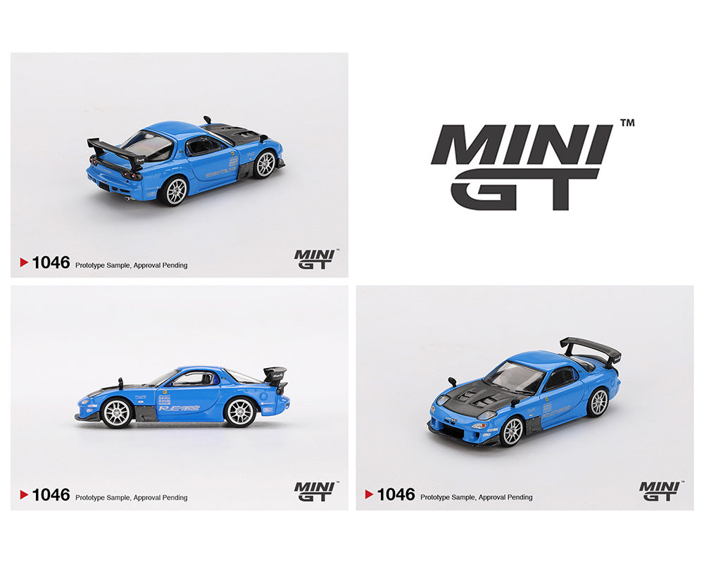 Mini GT 1:64 Mazda RX-7 RE-Amemiya 20B NA 3ROTOR-7 “Ama-san Go”