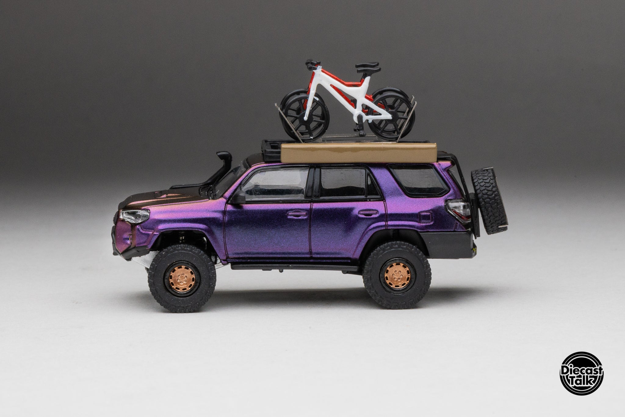 DiecastTalk x Front Runner 1/64 Toyota 4Runner TRD PRO Overland Lunar