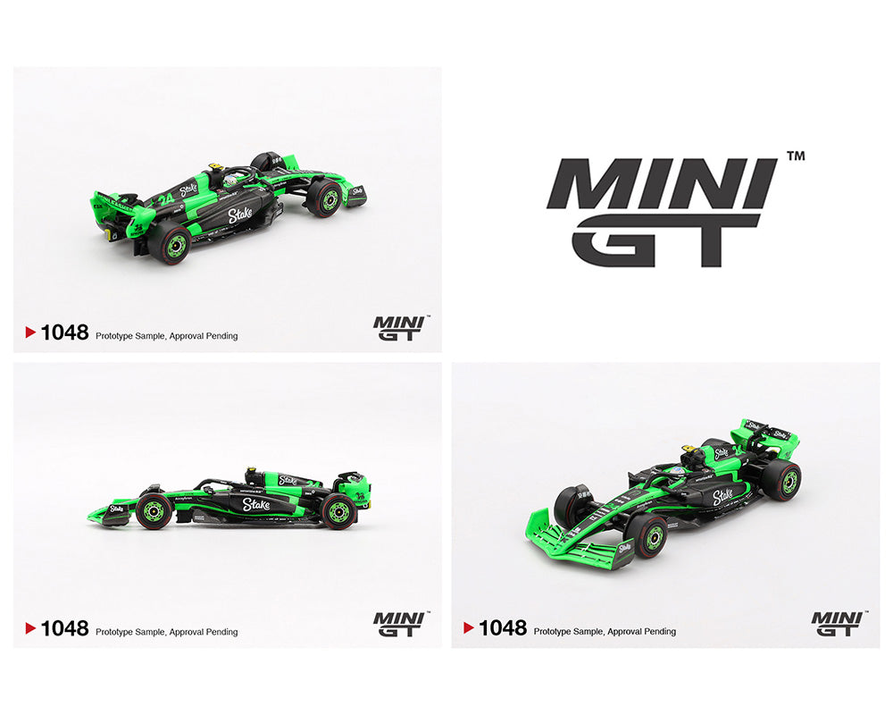Preorder) Mini GT 1:64 F1 Kick Sauber C44 #24 Guanyu Zhou 2024 F1