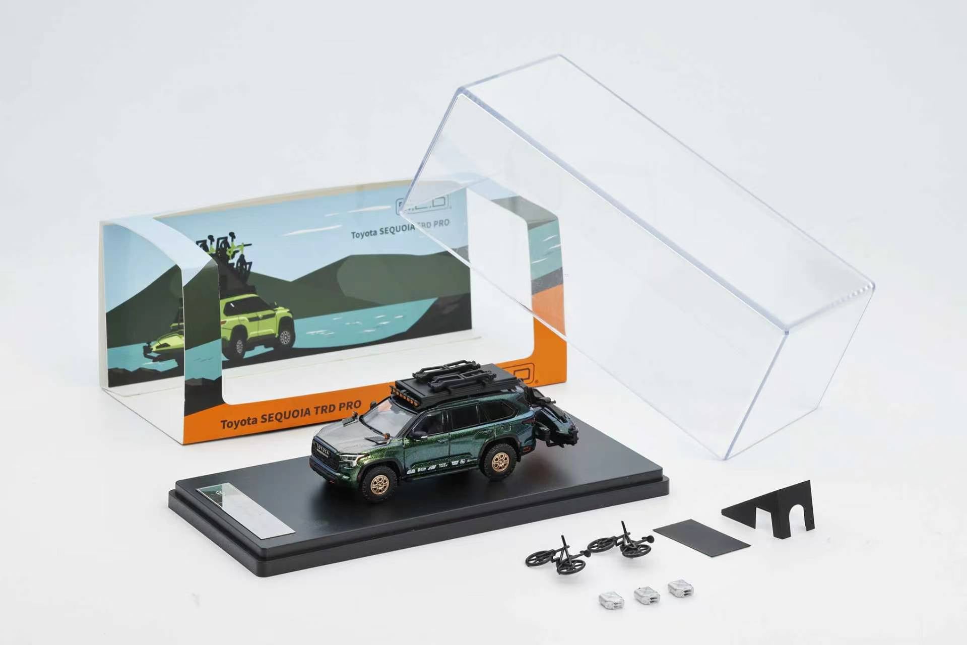 GCD 1:64 Toyota Sequoia TRD PRO with Jet Ski & Accessories Magic