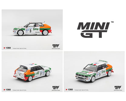 Mini GT 1:64 Lancia Delta HF Integrale Evoluzione #5 1993 Rallye Monte-Carlo
