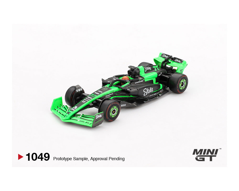 (Preorder) Mini GT 1:64 F1 Kick Sauber C44 #77 Valtteri Bottas 2024 F1 2024 Chinese GP