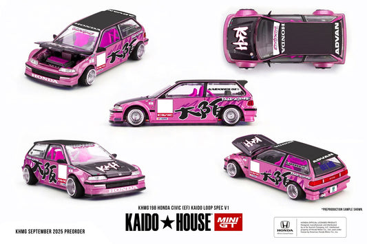 Kaido House 1/64 Honda Civic (EF) Kaido Loop Spec V1