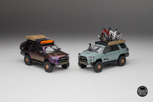 DiecastTalk x Front Runner 1/64 Toyota 4Runner TRD PRO Overland Lunar Rock Ltd 1008 pcs