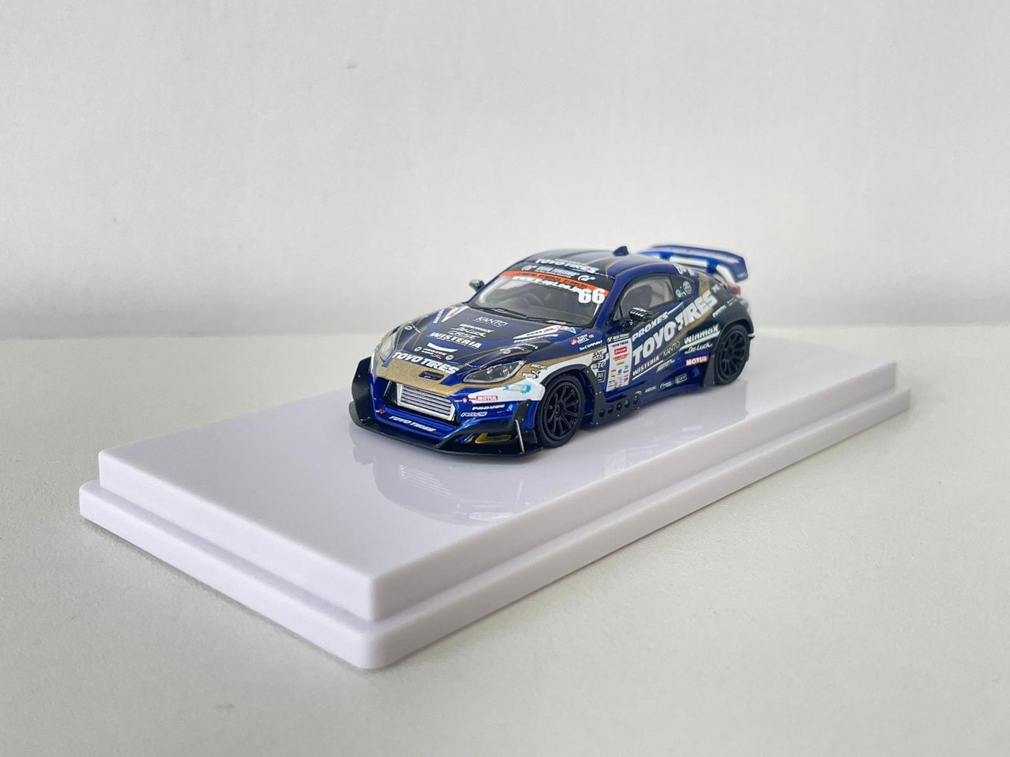 Gulliver Inno64 1/64 GR86 Team Toyo Tires Drift D1GPD1GP 2025 #66 H.Fujino