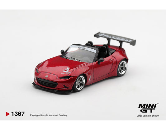 Mini GT 1:64 Mazda Miata MX-5 (ND) Pandem Kodo Red – Limited Edition