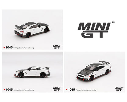 Mini GT 1:64 Nissan GT-R Nismo 2024 – Brilliant White Pearl