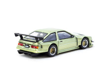 Load image into Gallery viewer, Tarmac Works 1:64 Toyota Sprinter Trueno AE86 Widebody Green JONSIBAL Designworks