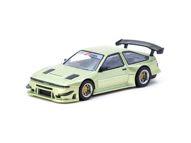 Tarmac Works 1:64 Toyota Sprinter Trueno AE86 Widebody Green JONSIBAL Designworks