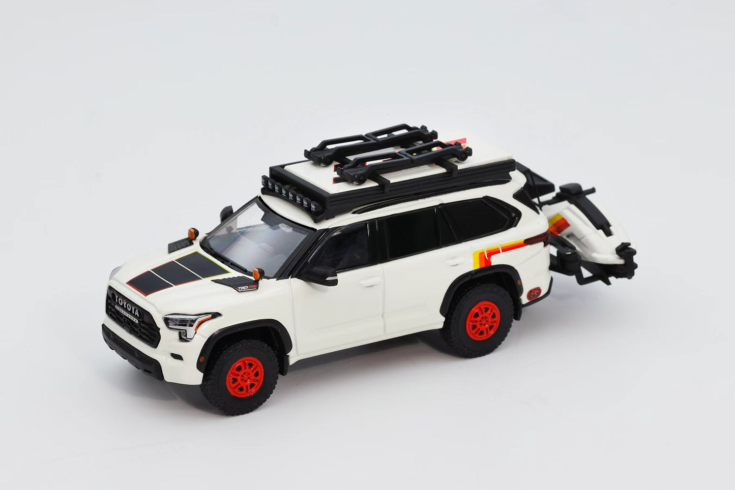 GCD 1:64 Toyota Sequoia TRD PRO with Jet Ski & Accessories Beige Color