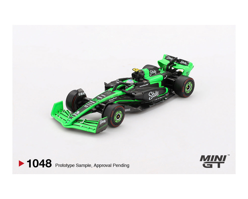 (Preorder) Mini GT 1:64 F1 Kick Sauber C44 #24 Guanyu Zhou 2024 F1 2024 Chinese GP