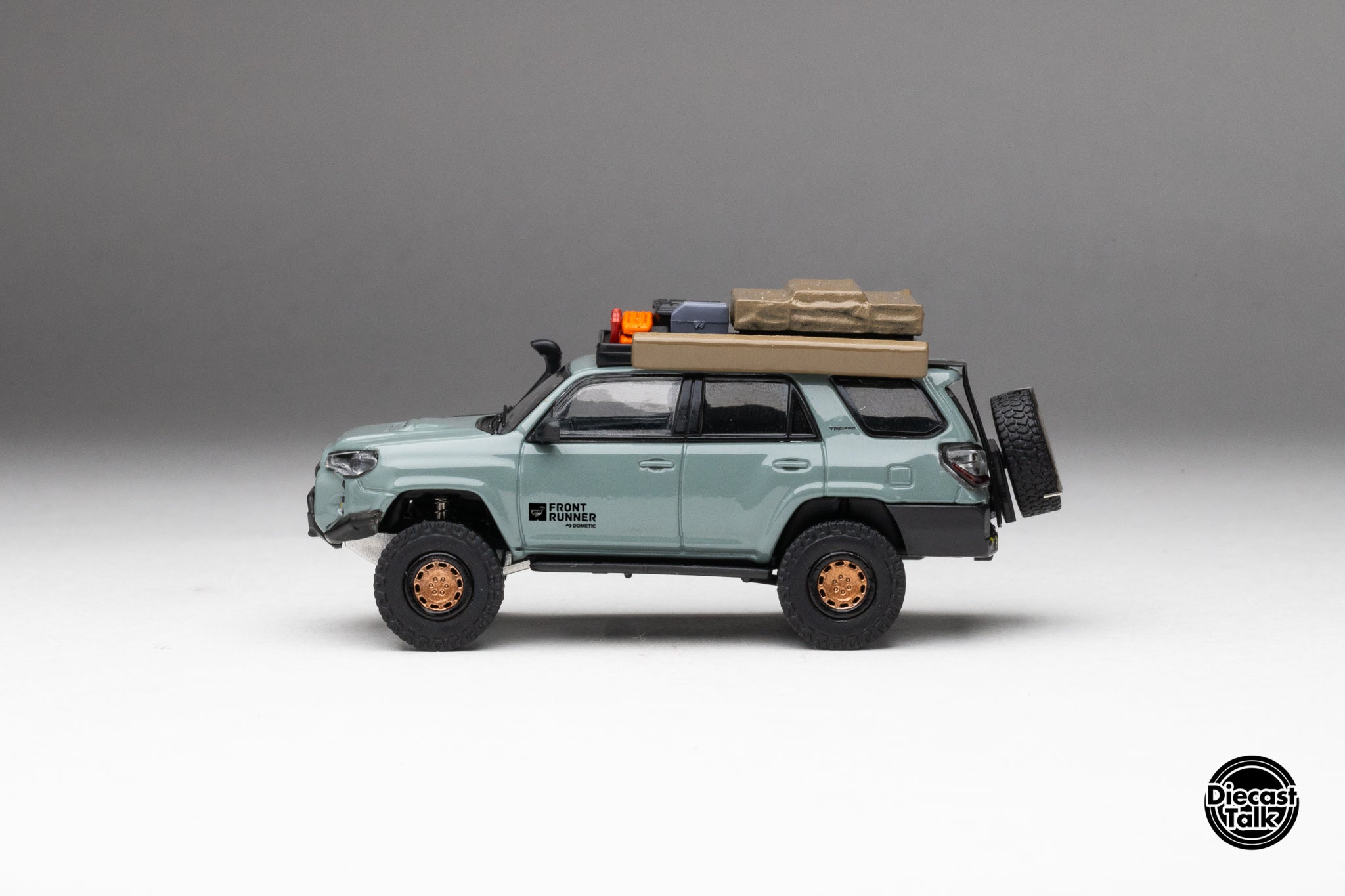 DiecastTalk x Front Runner 1/64 Toyota 4Runner TRD PRO Overland Lunar