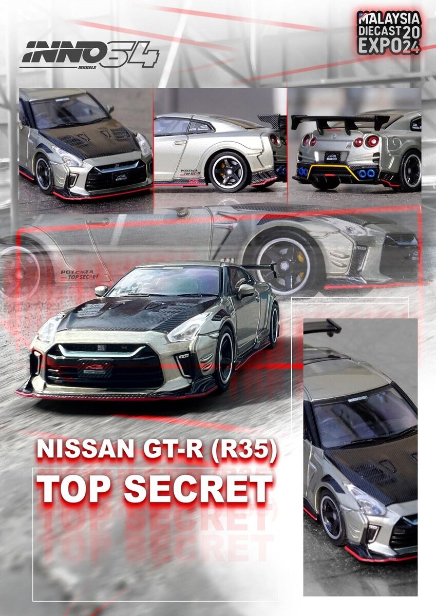 INNO64 1:64 Nissan GT-R R35 
